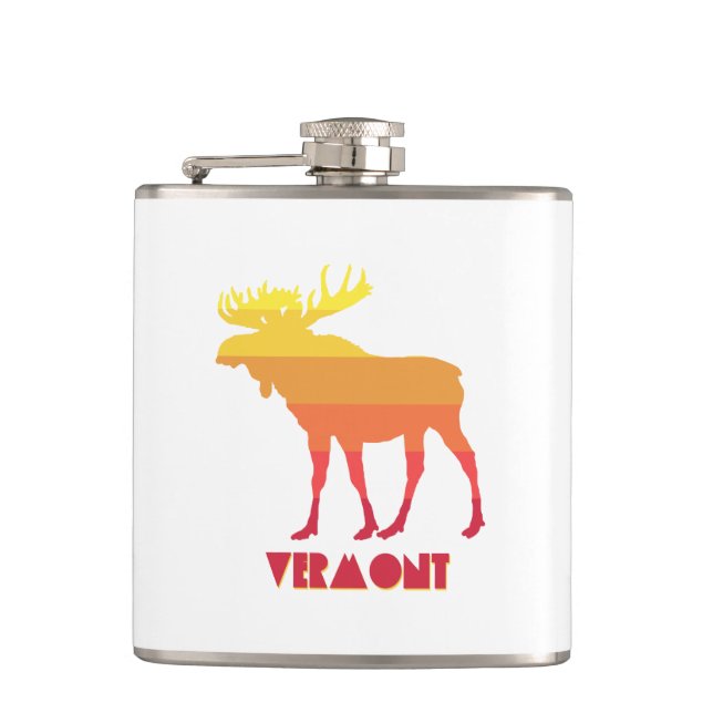 Petaca Vermont Moose (Anverso)
