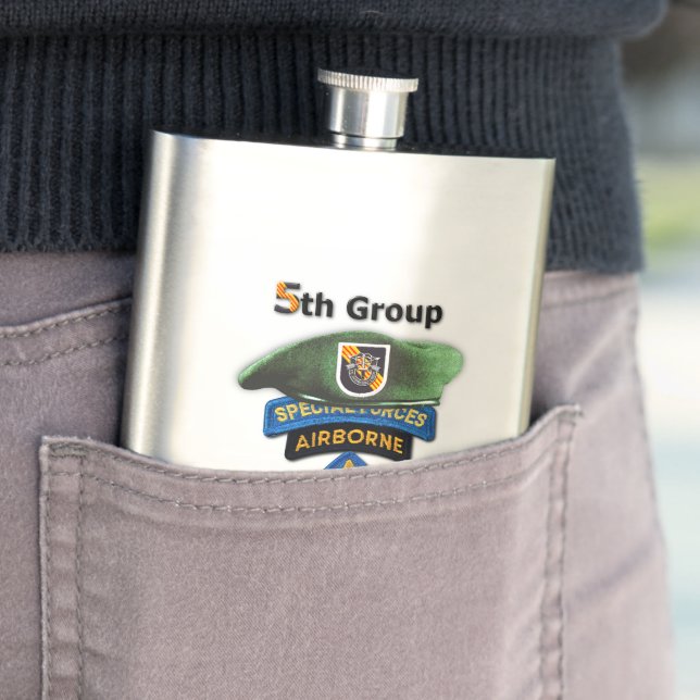 Petaca Veterinarios de las boinas verdes SFG SF LRRP del (In Situ)