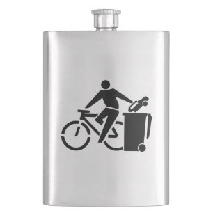 Petaca Viaje En Bicicleta, Trague Su Coche