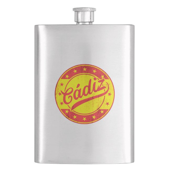 Petaca Viajero Global - Cádiz, España (Anverso)