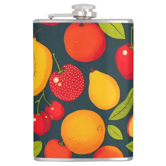 Petaca Vibrant Pop Art Cat Portrait