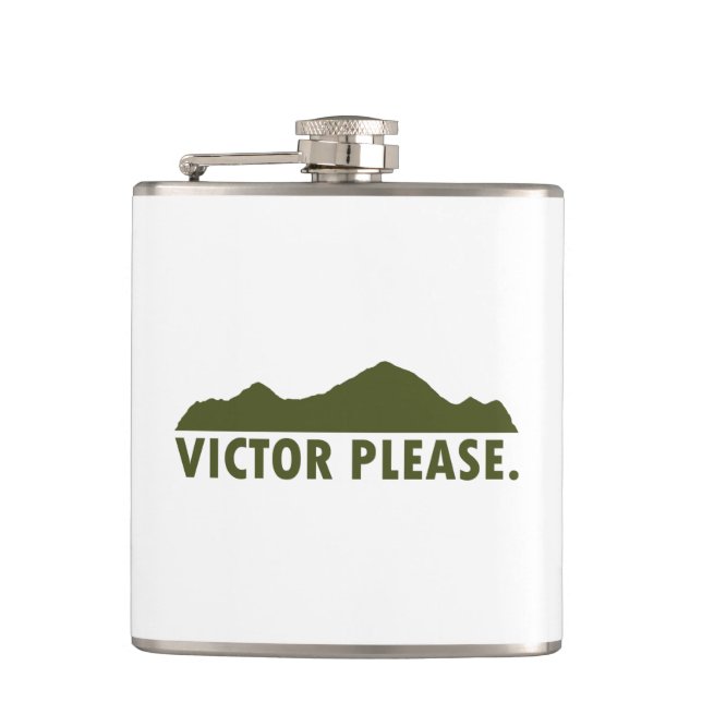 Petaca Victor Idaho Please (Anverso)