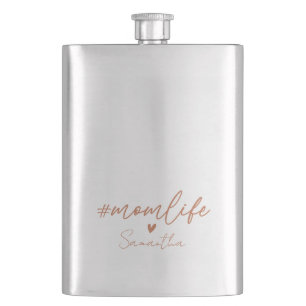 Petaca Vida de mamá - Diseño de encanto rústico