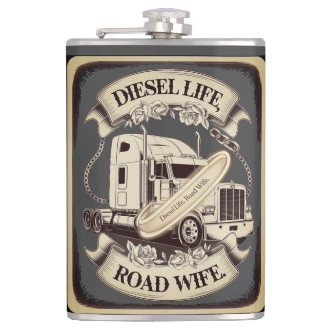 Petaca Vida Diesel...Esposa de Camino (Anverso)