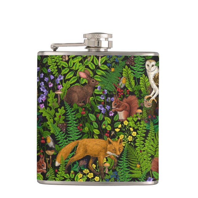 Petaca Vida silvestre (Anverso)