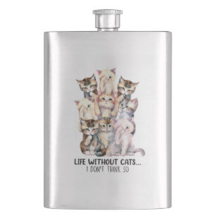 Petaca Vida sin gatos