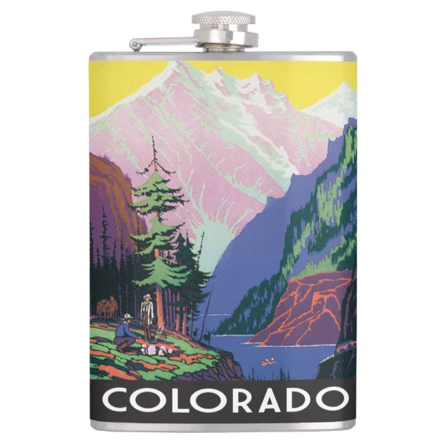 Petaca Vieja Montaña Colorado (Anverso)