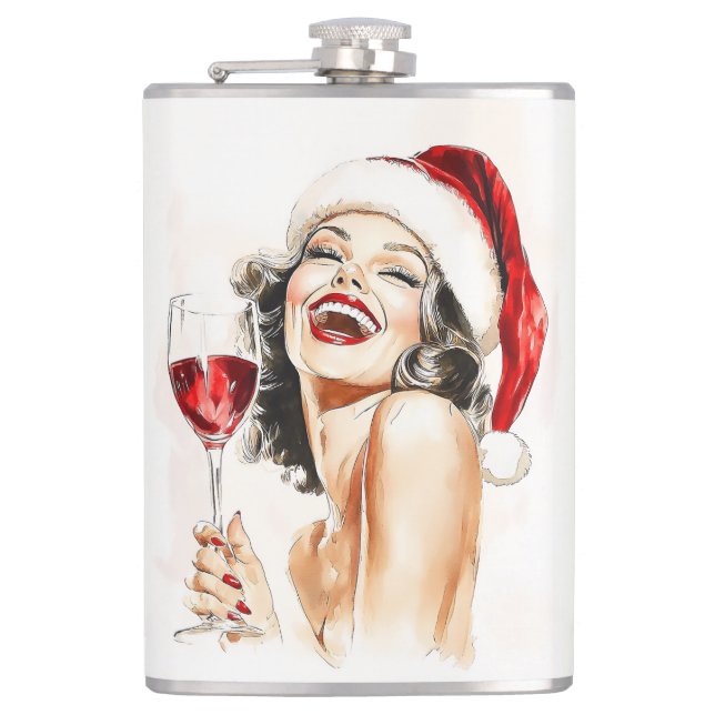 Petaca Viejo feriado en acuarela (Anverso)