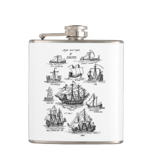 PETACA VIEJOS BARCOS DE VELA