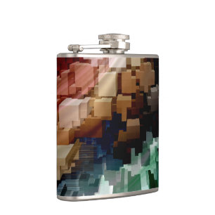 Petaca Viento oscuro centrado en el cubo