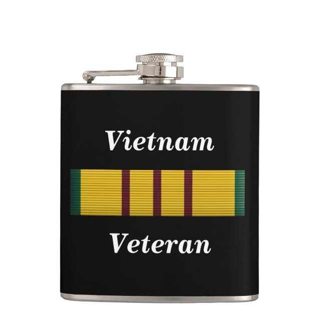 Petaca Vietnam Veterano - matraz (Anverso)