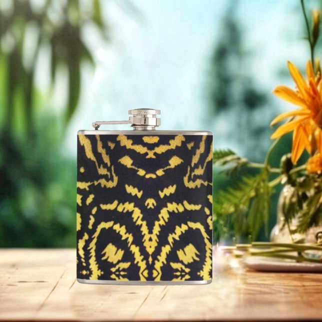 Petaca Village Gold II (This Village Gold-II Flask, fits perfectly, in an island setting!)