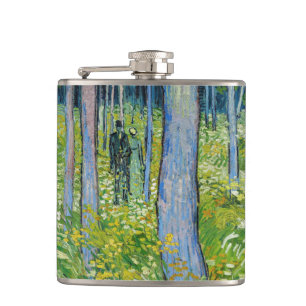 Petaca Vincent van Gogh - Sotobosque con dos figuras