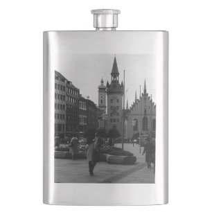 Petaca Vintage Alemania Munich Church Marienplatz