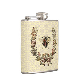 Petaca Vintage Bee Wreath