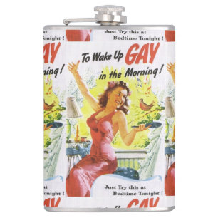 Petaca Vintage "Despertar Gay"