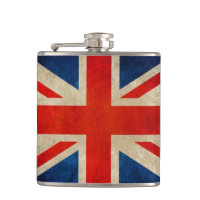 Vintage Grunge Gran Bretaña Reino Unido Bandera Un