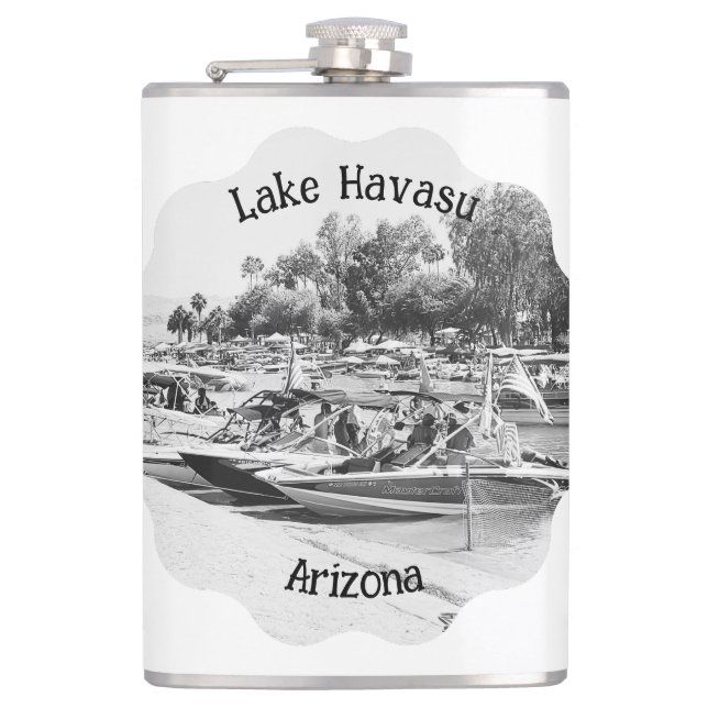 Petaca Vintage Lake Havasu (Anverso)