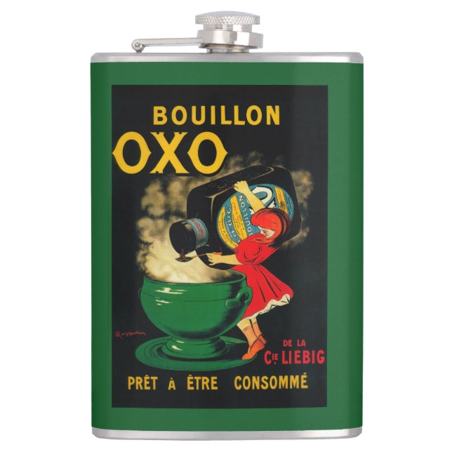 Petaca Vintage OXO PoseterEurope del caldo (Anverso)