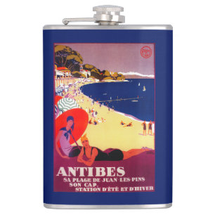 Petaca Vintage PosterEurope de Antibes