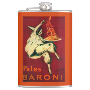 Petaca Vintage PosterEurope de Baroni de las coronillas