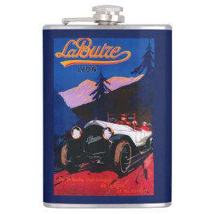 Petaca Vintage PosterEurope de Buize Lyon del La