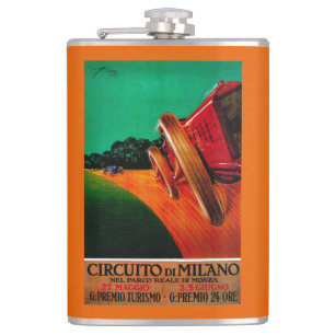 Petaca Vintage PosterEurope de Milano de los Di de