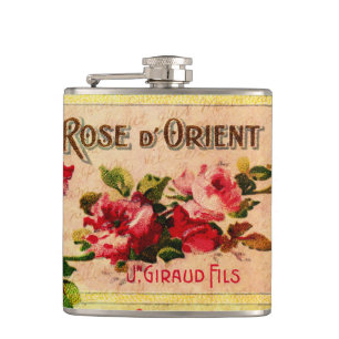 Petaca Vintage Rosas Perfume Flask