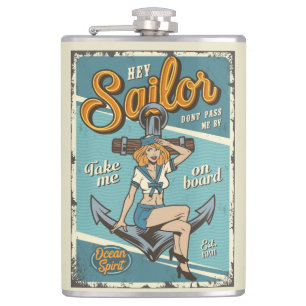 Petaca Vintage Sailor