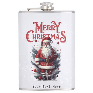 Petaca Vintage Santa Claus