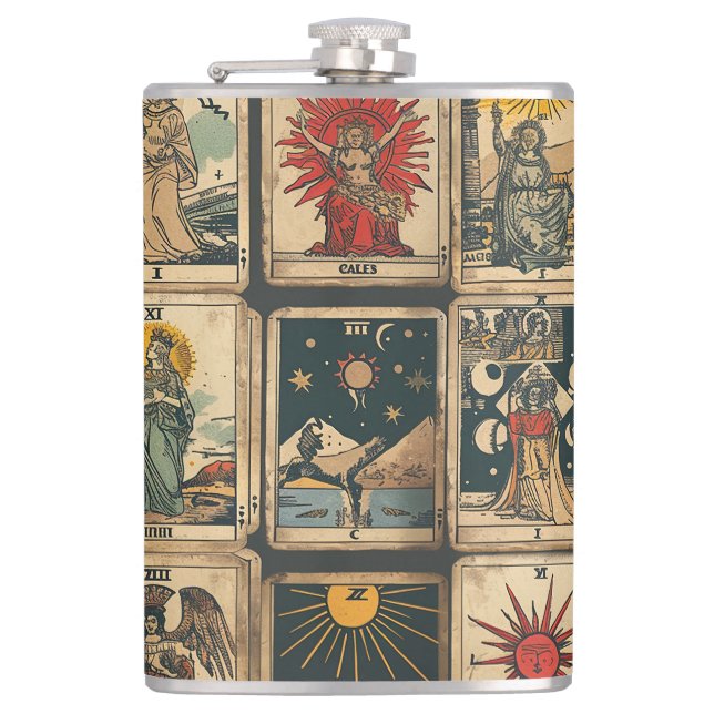 Petaca Vintage Tarot (Anverso)