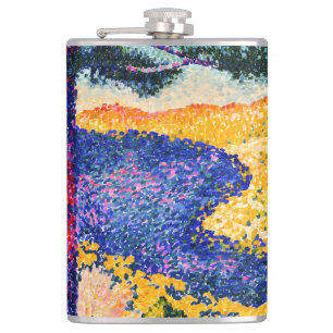 Petaca Vintage Valley con pintura de Fir