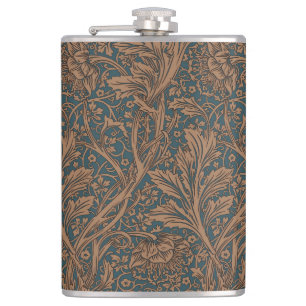 Petaca Vintage William Morris Arcadia Totalmente Sin Cost