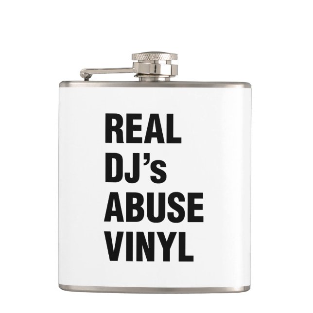 PETACA VINYL DE ABUSO DE DJ REAL (Anverso)
