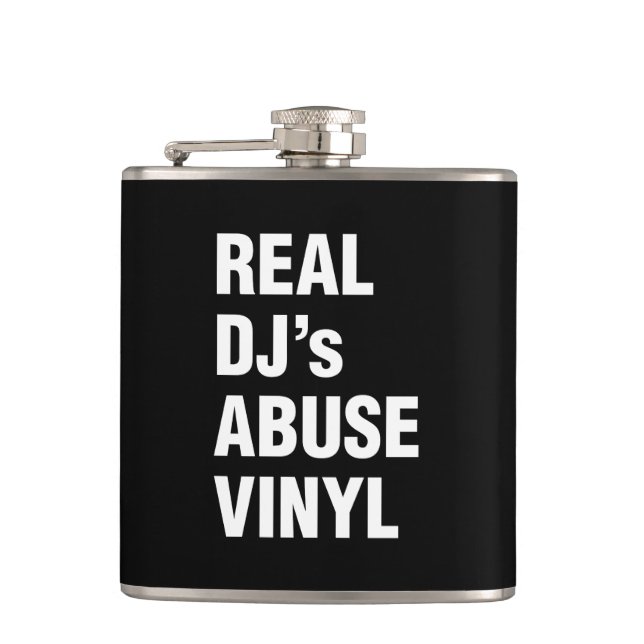 PETACA VINYL DE ABUSO DE DJ REAL (Anverso)