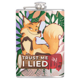 Petaca Vinyl Flask 8oz : Trust Me (verde)
