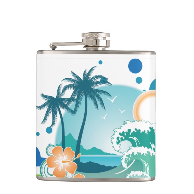 Petaca Vinyl Vinyl Wrapped Flask (Anverso)