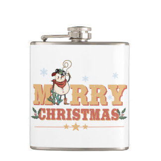 Petaca Vinyl Wrapl Flask Navidades de Vowboy