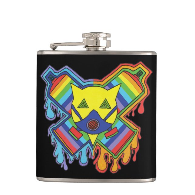 Petaca Vinyl Wrapped Flask (Anverso)