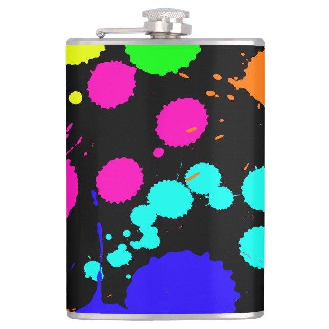 Petaca Vinyl Wrapped Flask, 8 oz. (Anverso)