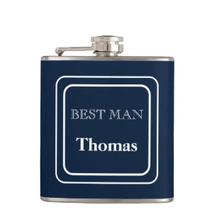 Petaca Vinyl Wrapped Flask Best Man