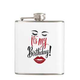 Petaca Vinyl Wrapped Flask - Es mi cumpleaños