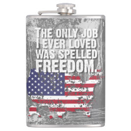 Petaca Vinyl Wrapped Flask – Freedom Job