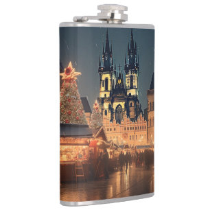 Petaca Vinyl Wrapped Flask Prague