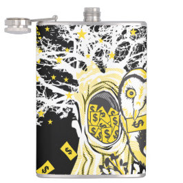 Petaca Vinyl Wrapped Flask – Urban Tree Owl & Wealth 