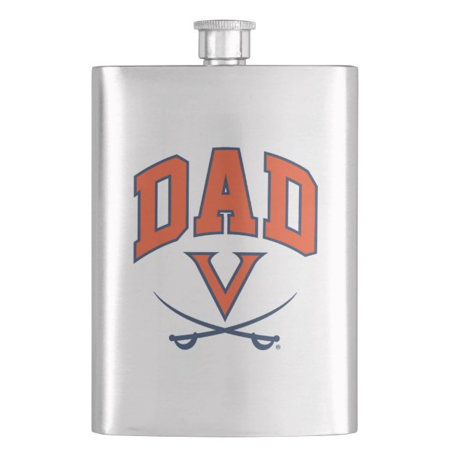 Petaca Virginia Cavaliers Dad (Anverso)