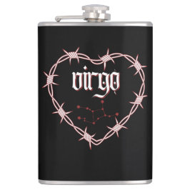 Petaca Virgo Constellation Gótico Dark Edgy Celestial