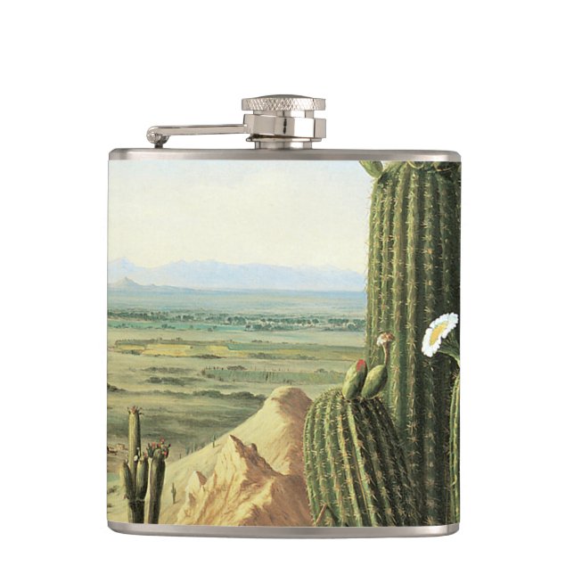 Petaca Vista desde la montaña Maricopa cerca del río Gila (Anverso)