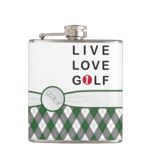 Petaca Viva el follón de cadera de golf.
