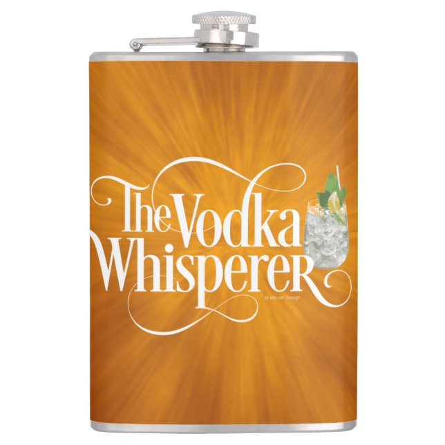 Petaca Vodka Whisperer Flask (Anverso)